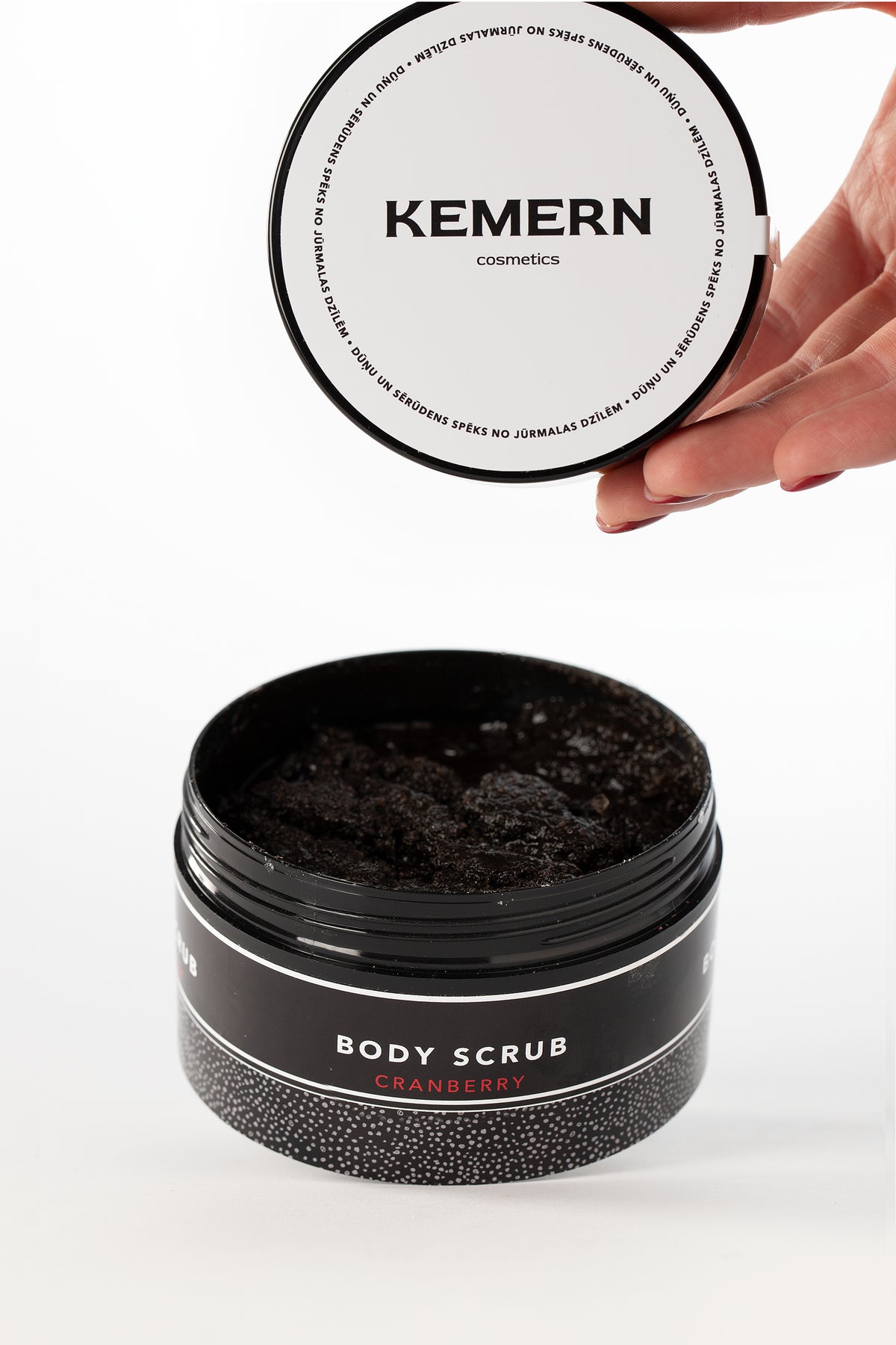 Mud body scrub
